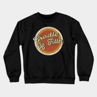 circle vintage Cradle Of Filth Crewneck Sweatshirt